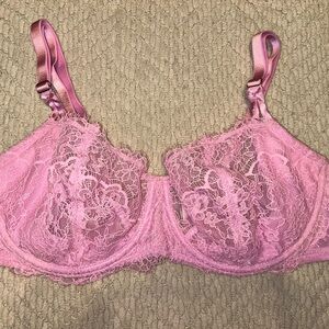 Victoria Secret Bra Wicked Unlined Lace 38D